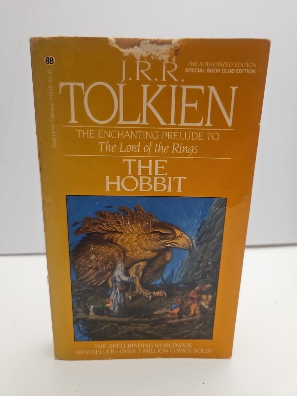 The Hobbit JRR Tolkien Ballantine Books 1983 Silver Jubilee Paperback